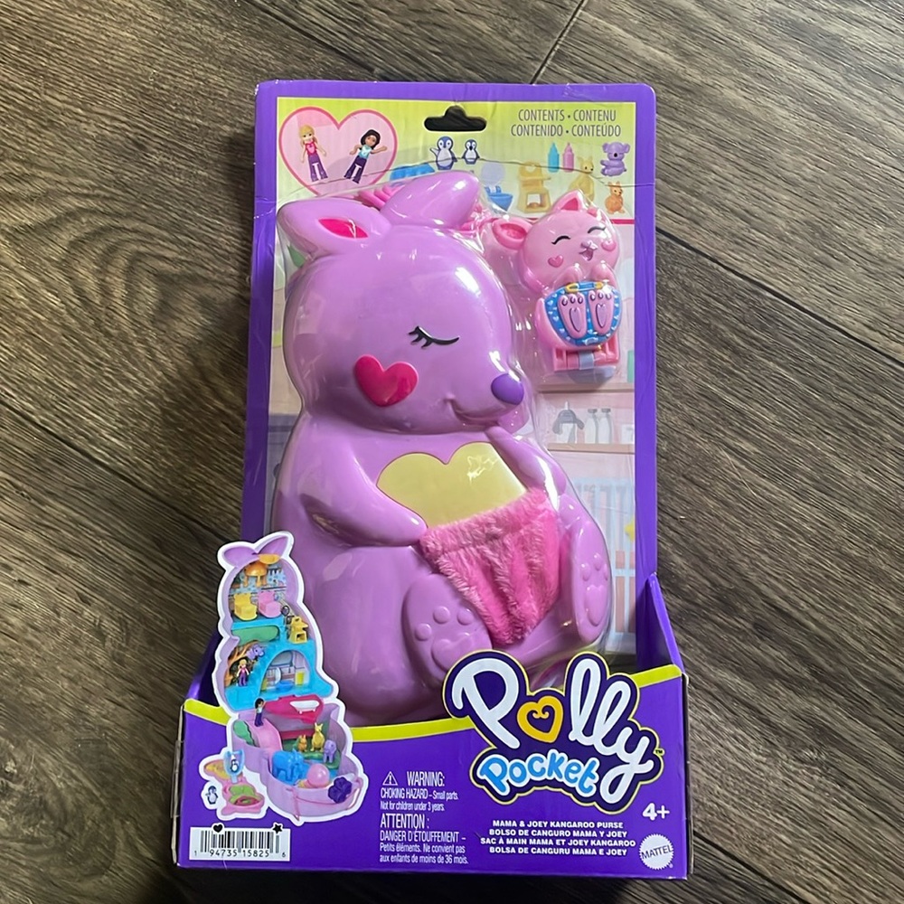 Polly Pocket -Mama and Joey Kangaroo Purse